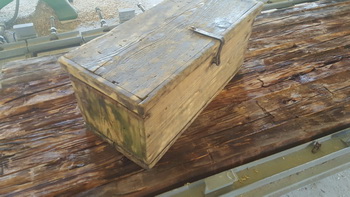Old wooden chest/crate